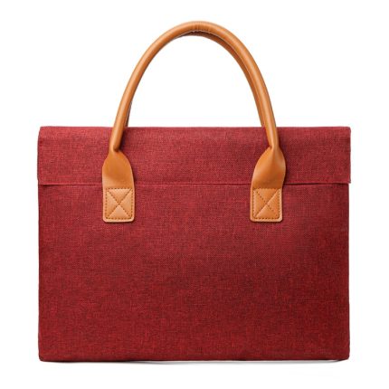 Leichte, tragbare Laptoptasche aus Oxford-Stoff mit PU-Griff, 13.3 Inch, 14 Inch, 15.6 Inch