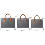Leichte, tragbare Laptoptasche aus Oxford-Stoff mit PU-Griff, 13.3 Inch, 14 Inch, 15.6 Inch – Bild 4