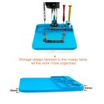 Handy-Reparatur-Mikroskop-Silikon-Isolierungs-Arbeitsmatte, 20x26cm – Bild 5