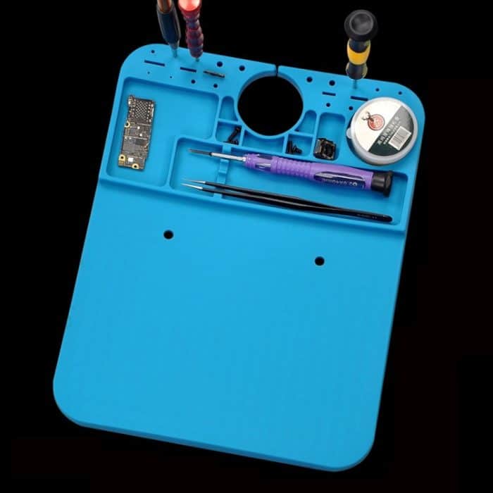 Handy-Reparatur-Mikroskop-Silikon-Isolierungs-Arbeitsmatte, 20x26cm – Bild 6