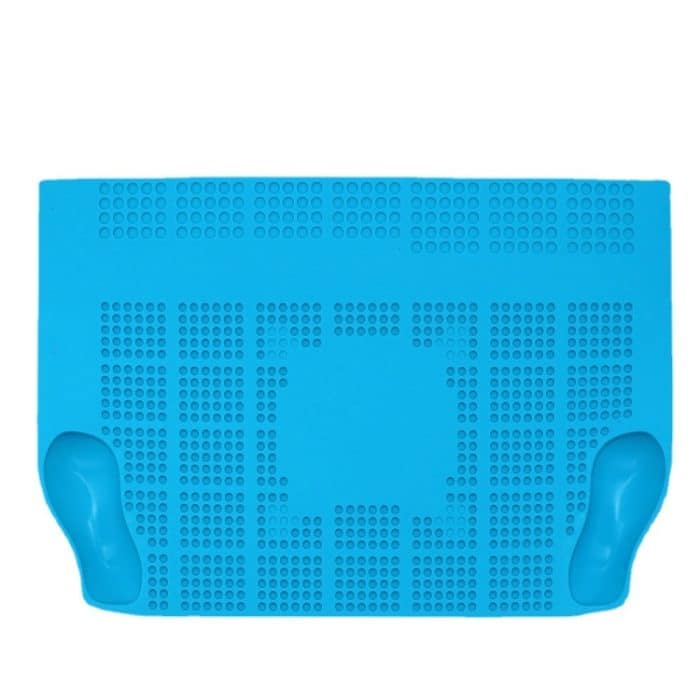 3D konvexe magnetische Silikon-Lötmatte, Reparaturarbeitsmatte, 44.9x29.8x2.86cm – Bild 4