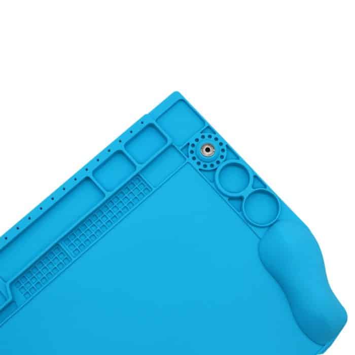 3D konvexe magnetische Silikon-Lötmatte, Reparaturarbeitsmatte, 44.9x29.8x2.86cm – Bild 5