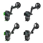 Auto-Windschutzscheiben-Armaturenbrett-Saugnapf-Telefonhalter, Extended Green, Extended Black, Regular Green, Regular Black – Bild 2