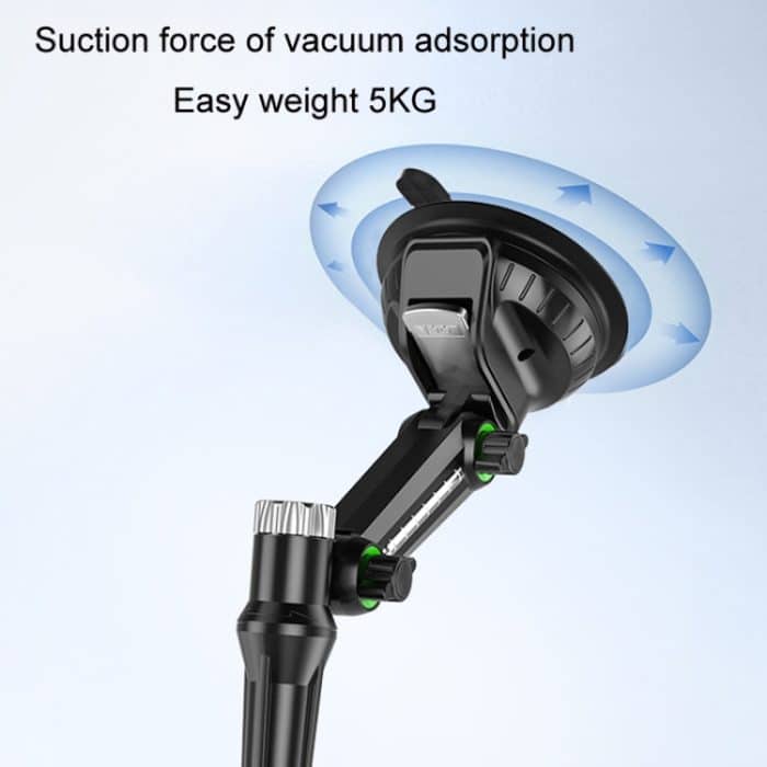 Auto-Windschutzscheiben-Armaturenbrett-Saugnapf-Telefonhalter, Extended Green, Extended Black, Regular Green, Regular Black – Bild 5