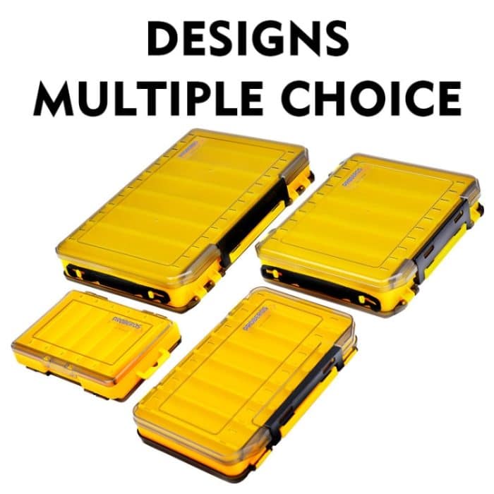 PROBEROS H1000 Doppelseitige Köderbox Handheld-Doppelschicht-Aufbewahrungskoffer für Köderzubehör, A Model, B Model, C Model, D Model – Bild 3