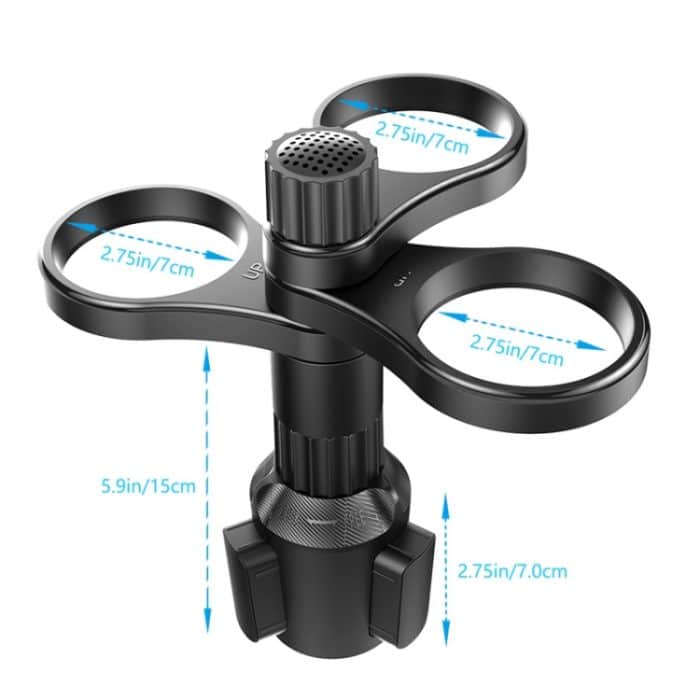 Multifunktionaler Autobecher-Getränkehalter, modifizierte Untersetzer – Bild 2