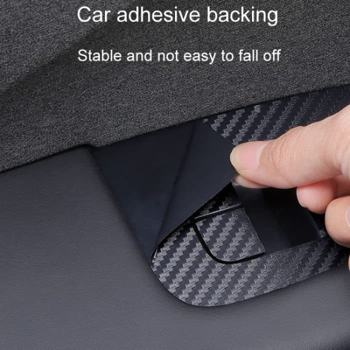 4 teile/satz Für Tesla Modell 3 Lift Fenster Taste Aufkleber Auto Innen, Carbon Fiber, Starry Line – Bild 7