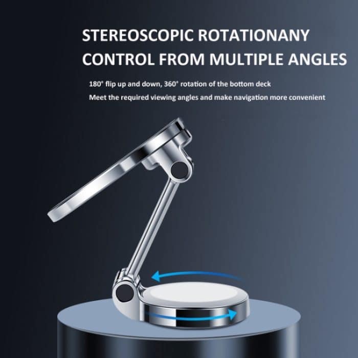 Magnetischer Handyhalter aus Zinklegierung für den Autobildschirm, F122 Black – Bild 5