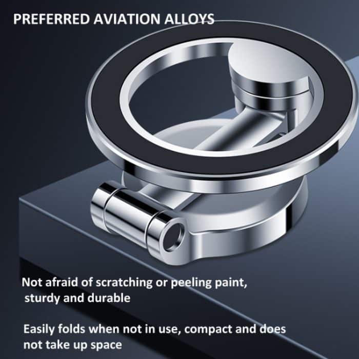 Magnetischer Handyhalter aus Zinklegierung für den Autobildschirm, F122 Black – Bild 9