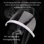 10 Stück/Beutel, recycelbare, transparente Restaurant-Maske, Chef-Antibeschlag- und Anti-Spucke-Kunststoffmasken – Bild 5