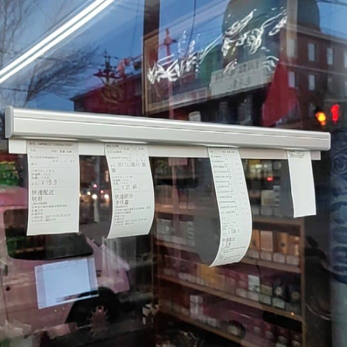 Küchenbestellungshalter Restaurant Takeaway Tickethalter aus Aluminium, 30cm, 40cm, 50cm – Bild 9