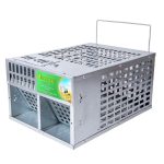 Automatische Mausefalle für den Innenbereich, Käfigfang, Mausefalle, Double Door Large