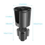 Multifunktionaler modifizierter Untersetzer-Getränkehalter für Autos – Bild 3