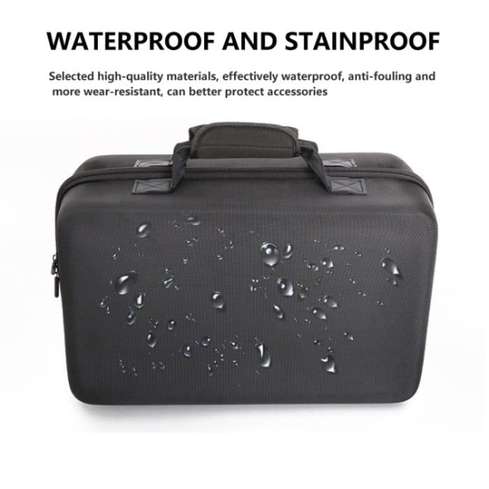 Für PS5 Slim Spielkonsole EVA Aufbewahrungstasche Handtasche Tragetasche, 1900 Black, 1900 Gray – Bild 10