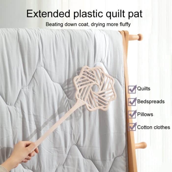 Quilt Reinigung Bettdecke Fluffing Pat Kunststoff Quilt Pat Faux Rattan Haushalt Quilt Milbe Staubwedel Staubwedel – Bild 8