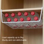 Schrank-Organizer, Metallregal, Küchenschrank unter Hängeregal, 40x25x14cm – Bild 7