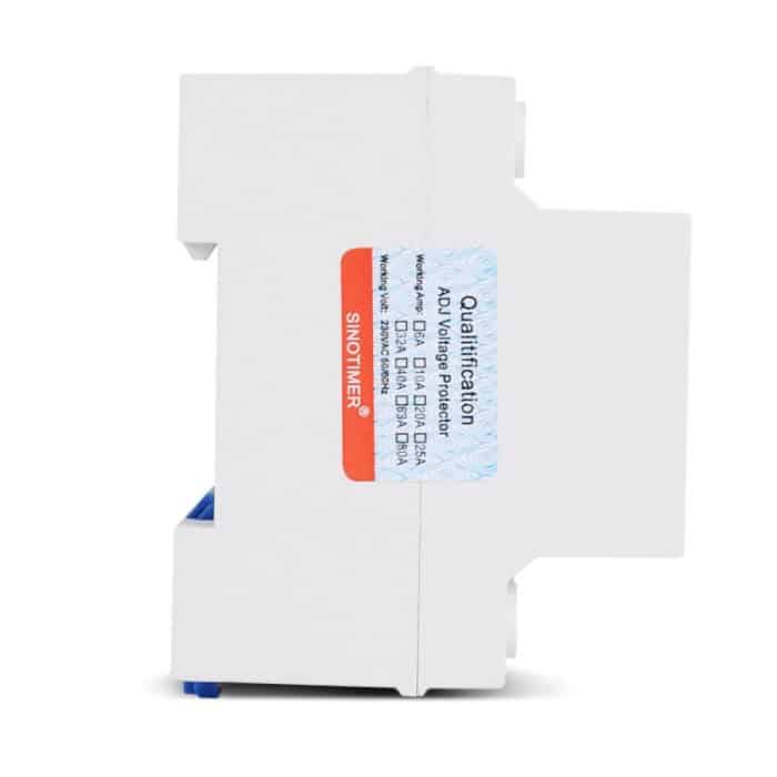 3-Phasen-380-V-LCD-Selbstrückstellender, einstellbarer Überspannungsschutz, SINOTIMER STVP-932 40A, SINOTIMER STVP-932 50A, SINOTIMER STVP-932 63A, SINOTIMER STVP-932 80A – Bild 4