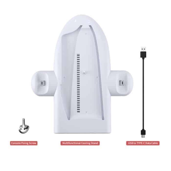 Für PS5 Slim-Konsole DOBE Multifunktionale Ladestation mit RGB-Licht – Bild 3