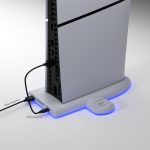 Für PS5 Slim-Konsole DOBE Multifunktionale Ladestation mit RGB-Licht – Bild 9