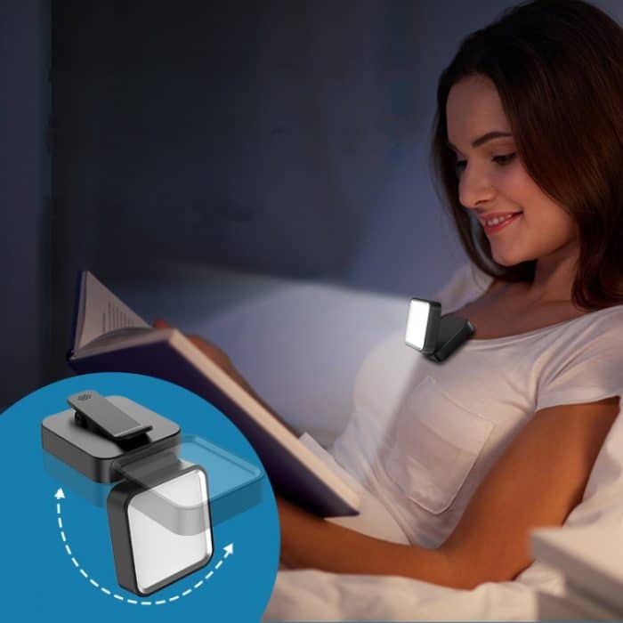 Camping Radfahren Lavalier Lampe Nacht Angeln Licht Drei-Farben-Temperatur Leselampe – Bild 2