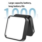 Camping Radfahren Lavalier Lampe Nacht Angeln Licht Drei-Farben-Temperatur Leselampe – Bild 8