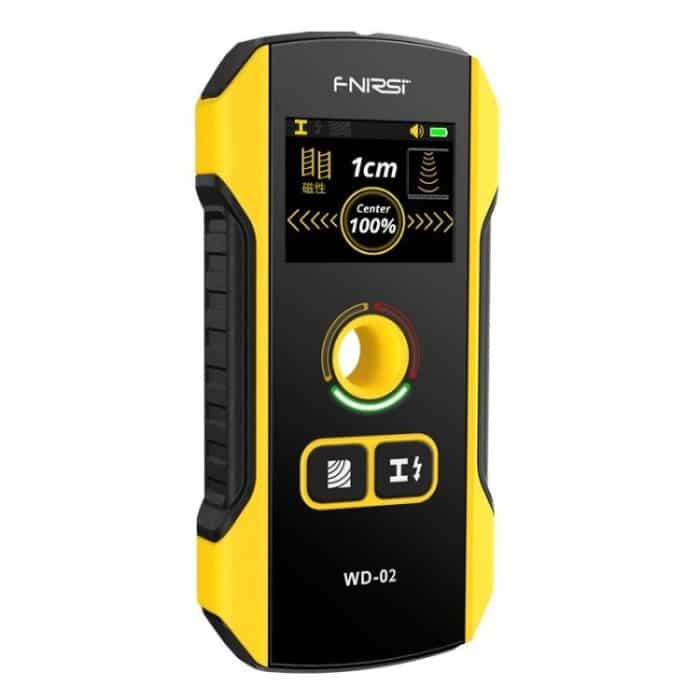 TBD0604565001A.jpg FNIRSI Multifunktionaler Wanddraht- und Metallbewehrungsdetektor, WD-02 – Bild 1
