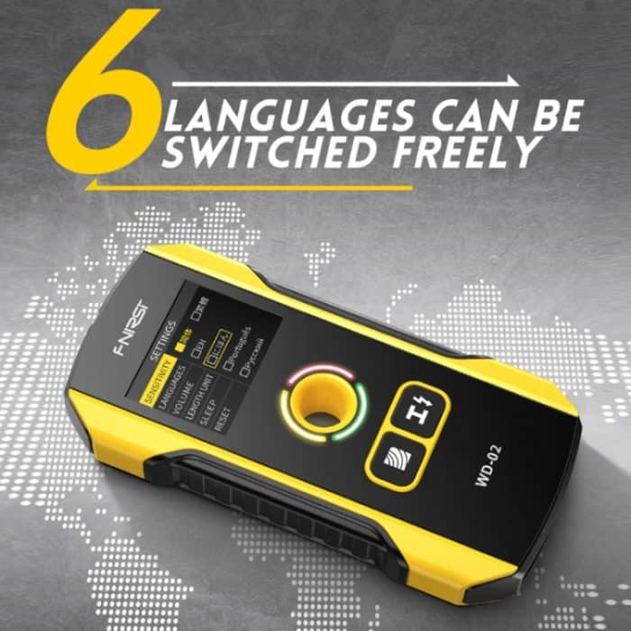 FNIRSI Multifunktionaler Wanddraht- und Metallbewehrungsdetektor, WD-02 – Bild 8