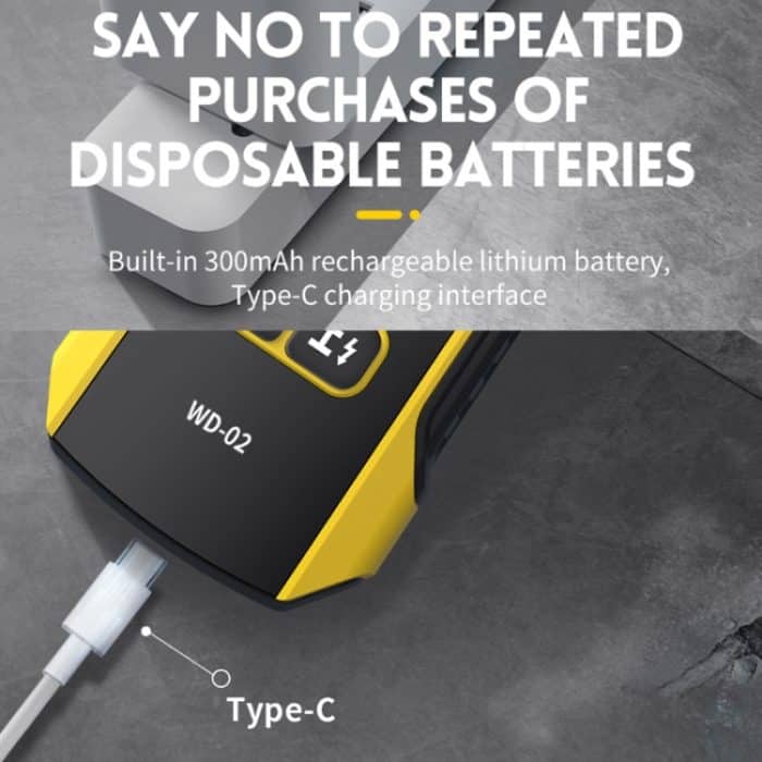 FNIRSI Multifunktionaler Wanddraht- und Metallbewehrungsdetektor, WD-02 – Bild 9