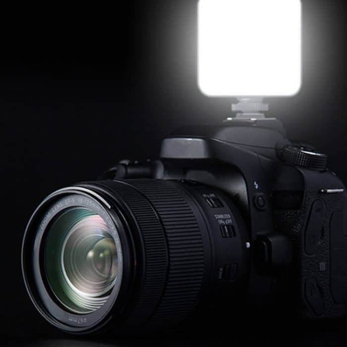 W64 64LEDs Videokonferenzen Mobile Laptop Live Fülllicht Fotografie Taschenlampe, Clip Set, Clip+Tripod Set – Bild 11