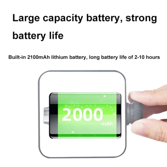 W64 64LEDs Videokonferenzen Mobile Laptop Live Fülllicht Fotografie Taschenlampe, Clip Set, Clip+Tripod Set – Bild 6