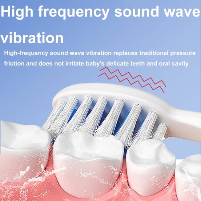 USB-Aufladung, vollautomatische Ultraschall-Cartoon-Kinder-Elektrozahnbürste, Pink with 1 Head, Pink with 3 Heads, Pink with 6 Heads, Pink with 8 Heads, Blue with 1 Head, Blue with 3 Heads, Blue with 6 Heads, Blue with 8 Heads, White with 1 Head... – Bild 5