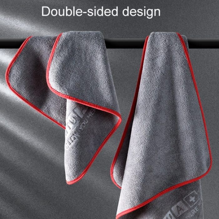 SUITU ST-9007 Doppelseitiges Auto-Waschtuch, Wischtuch, saugfähige Fasertücher für den Autoinnenraum, 40 x 40cm, 50 x 50cm, 40 x 80cm, 60 x 160cm, 60 x 180cm – Bild 6