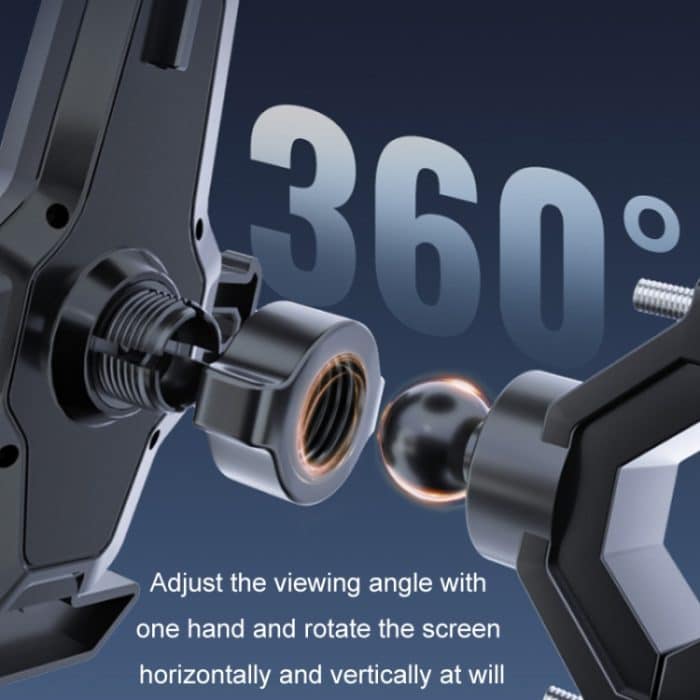 Fahrrad-Handyhalter mit automatischer Verriegelung, Bicycle Phone Holder – Bild 5