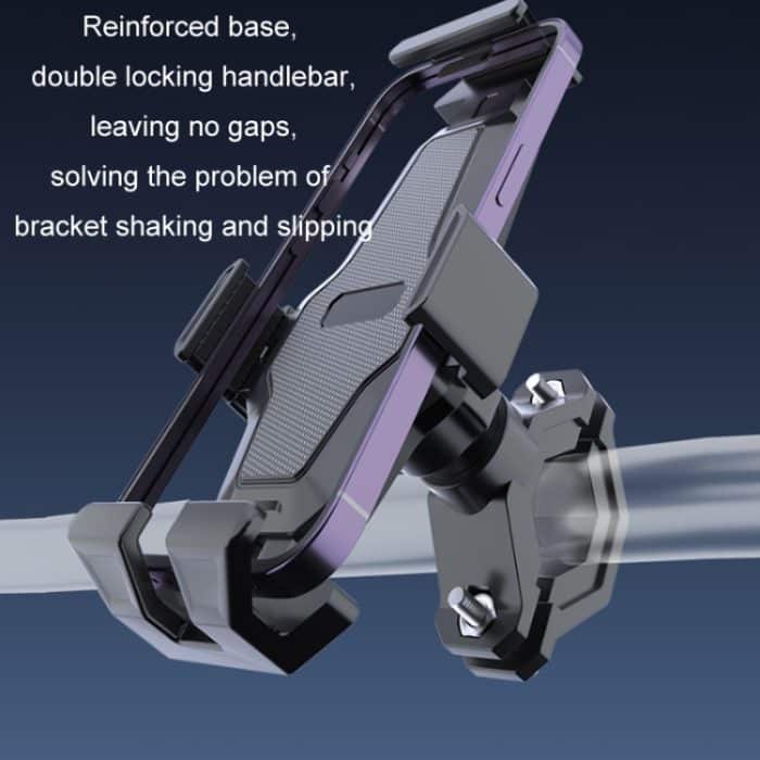 Fahrrad-Handyhalter mit automatischer Verriegelung, Bicycle Phone Holder – Bild 6