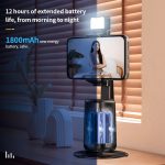 Pixel A200 Auto-Tracking-Gimbal-Stabilisator, 360-Grad-Drehung, Selfie-Stick mit Fülllicht, A200 Set 1, A200 Set 2, A200 Set 3 – Bild 11