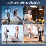 Pixel A200 Auto-Tracking-Gimbal-Stabilisator, 360-Grad-Drehung, Selfie-Stick mit Fülllicht, A200 Set 1, A200 Set 2, A200 Set 3 – Bild 13