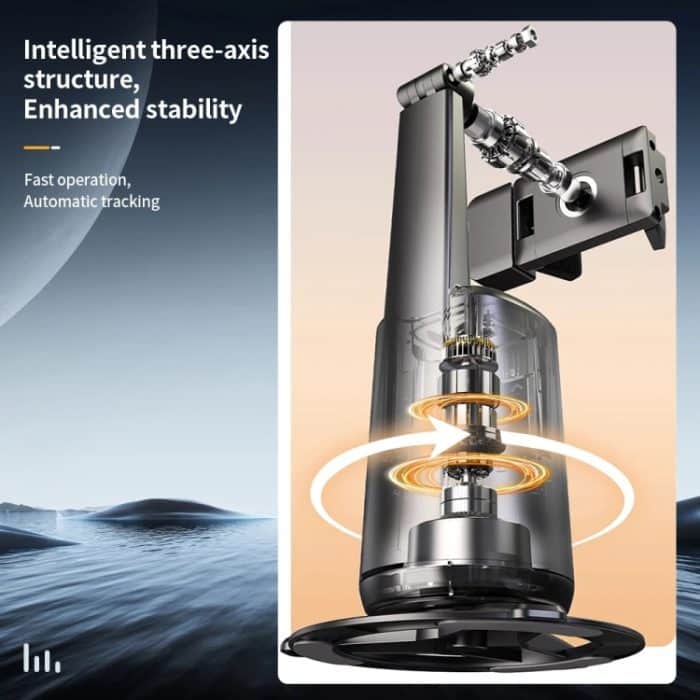 Pixel A200 Auto-Tracking-Gimbal-Stabilisator, 360-Grad-Drehung, Selfie-Stick mit Fülllicht, A200 Set 1, A200 Set 2, A200 Set 3 – Bild 4