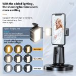 Pixel A200 Auto-Tracking-Gimbal-Stabilisator, 360-Grad-Drehung, Selfie-Stick mit Fülllicht, A200 Set 1, A200 Set 2, A200 Set 3 – Bild 8