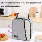 Tragbare Outdoor-Picknicktasche, tragbare Frischhalte-Lunchtasche – Bild 6