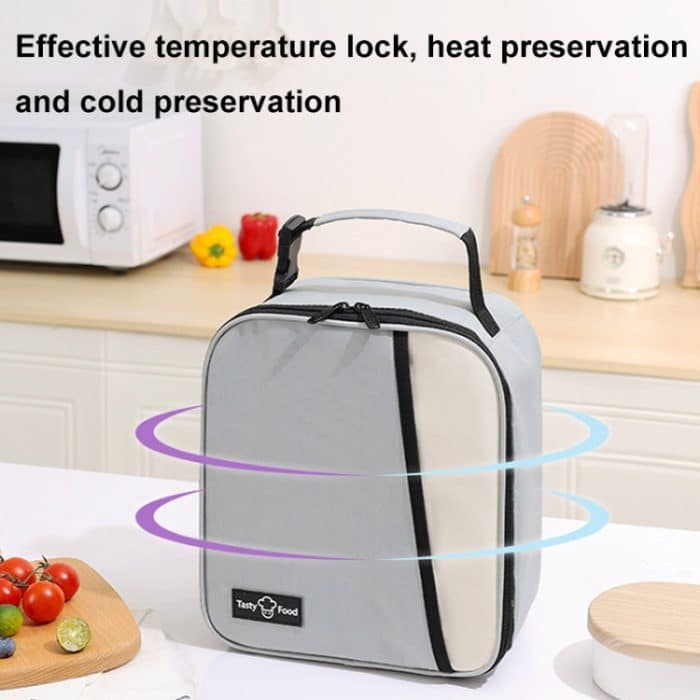 Tragbare Outdoor-Picknicktasche, tragbare Frischhalte-Lunchtasche – Bild 6