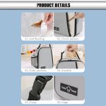 Tragbare Outdoor-Picknicktasche, tragbare Frischhalte-Lunchtasche – Bild 7