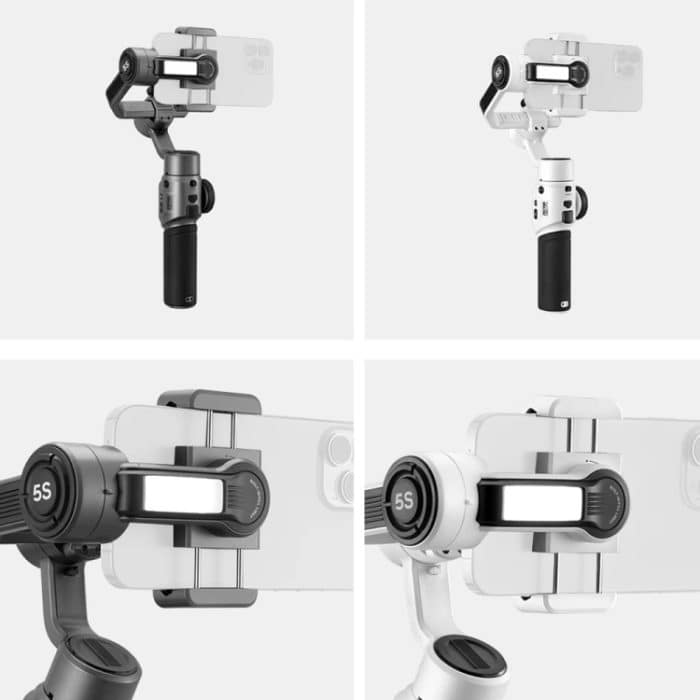 ZHIYUN Smooth 5S 3-Achsen-Handheld-Gimbal-Stabilisator für Smartphones, Smooth 5S Standard Black, Smooth 5S Standard White, Smooth 5S Combo Black, Smooth 5S Combo White – Bild 16