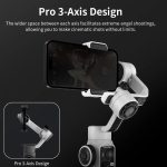 ZHIYUN Smooth 5S 3-Achsen-Handheld-Gimbal-Stabilisator für Smartphones, Smooth 5S Standard Black, Smooth 5S Standard White, Smooth 5S Combo Black, Smooth 5S Combo White – Bild 3