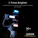 ZHIYUN Smooth 5S 3-Achsen-Handheld-Gimbal-Stabilisator für Smartphones, Smooth 5S Standard Black, Smooth 5S Standard White, Smooth 5S Combo Black, Smooth 5S Combo White – Bild 7