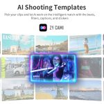 ZHIYUN Smooth 5S 3-Achsen-Handheld-Gimbal-Stabilisator für Smartphones, Smooth 5S Standard Black, Smooth 5S Standard White, Smooth 5S Combo Black, Smooth 5S Combo White – Bild 9