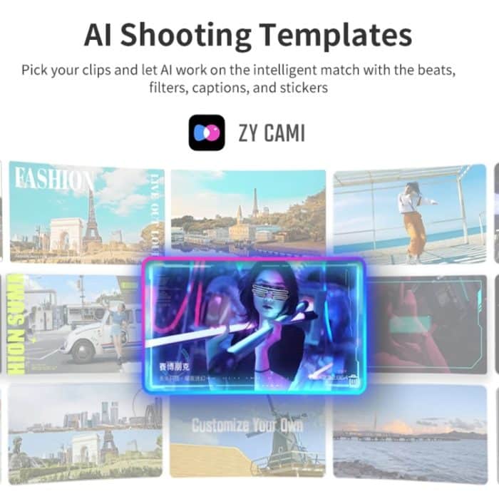 ZHIYUN Smooth 5S 3-Achsen-Handheld-Gimbal-Stabilisator für Smartphones, Smooth 5S Standard Black, Smooth 5S Standard White, Smooth 5S Combo Black, Smooth 5S Combo White – Bild 9