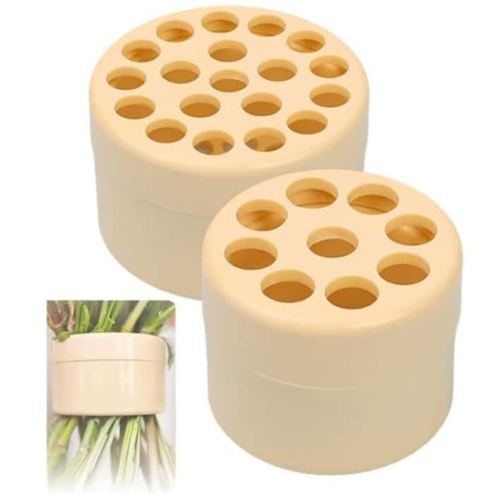 Spiral Ikebana Stielhalter für Vasen DIY Bouquet Twister Blumenarrangement Halter, Large, Small – Bild 3