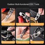 Multifunktionaler Outdoor-Überlebens- und Selbstverteidigungsratschen-Brecheisen-Werkzeug, EDC-Flaschenöffner, Multifunctional Ratchet Crowbar – Bild 6