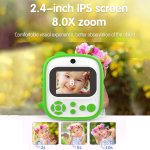 2,4 Zoll 1080P HD Sofortdruckkamera Kinder-Thermodrucker mit 32G TF-Karte – Bild 6
