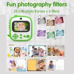 2,4 Zoll 1080P HD Sofortdruckkamera Kinder-Thermodrucker mit 32G TF-Karte – Bild 8